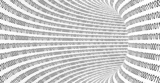 a vortex of zeros and ones