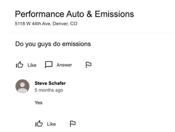 performance auto simple answer