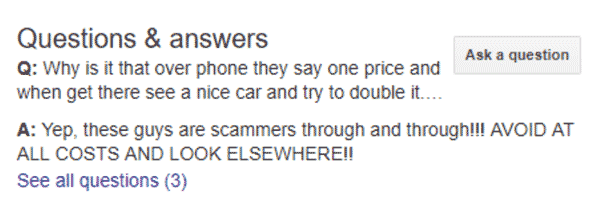 scammer answer