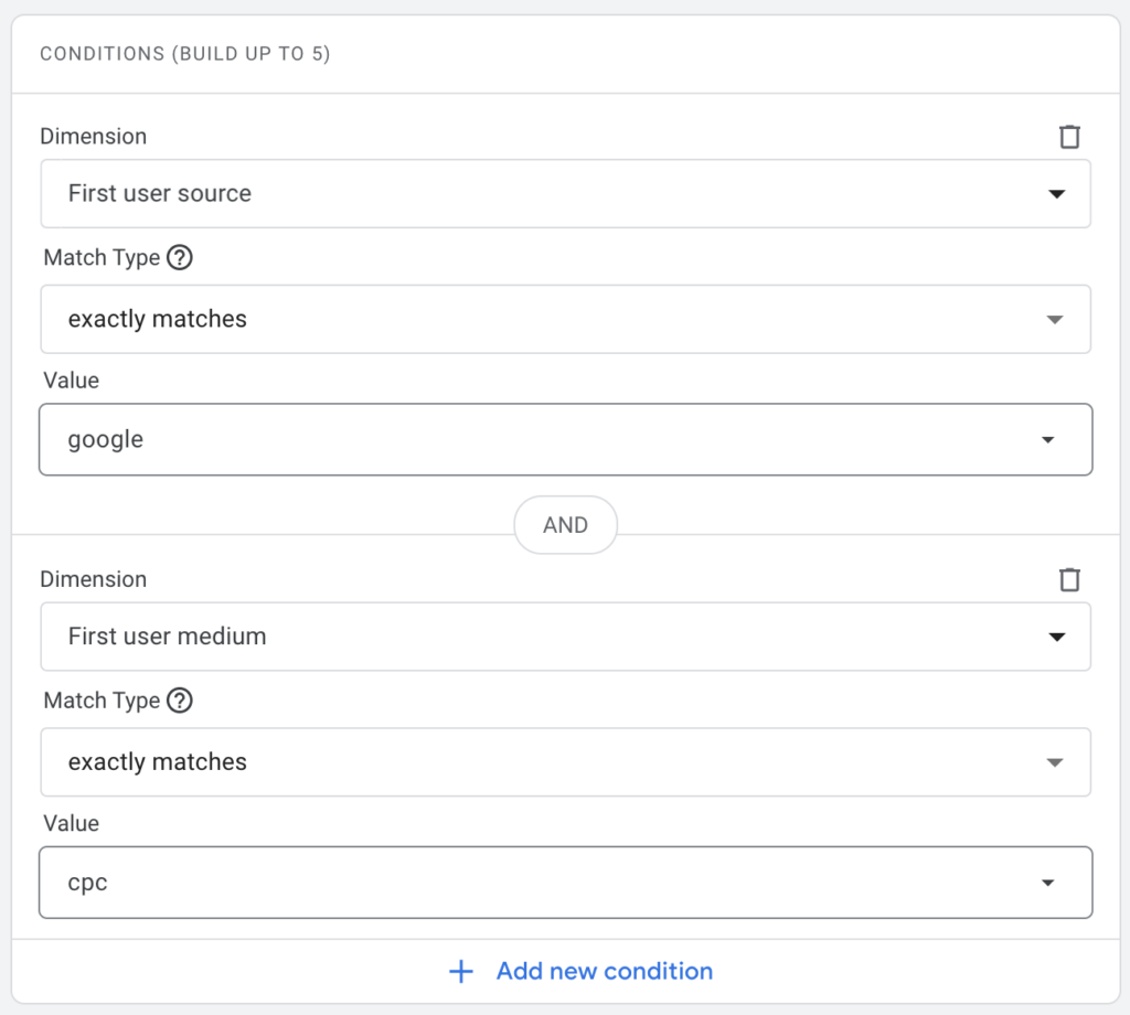 alert segment for google cpc