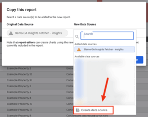 copy this report looker studio