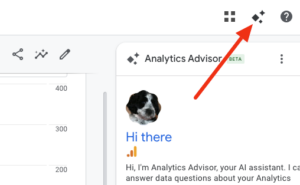 analytics advisor screenshot