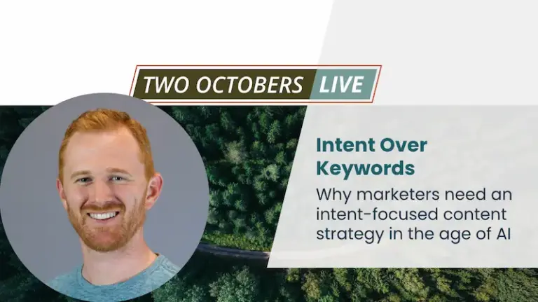 intent over keywords title slide 1