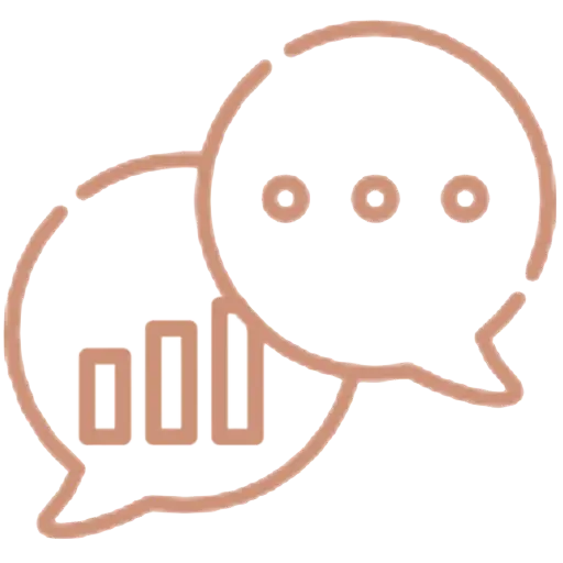 measure communicate icon